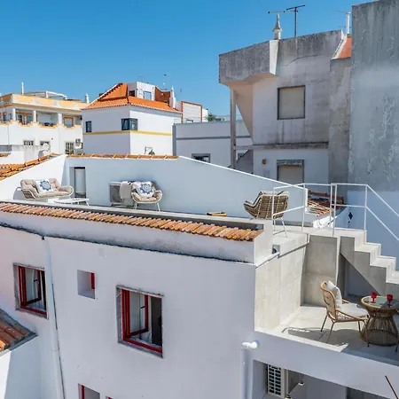 Vakantiehuis 2 Old Town Terraces Hottub Seaview Alvor